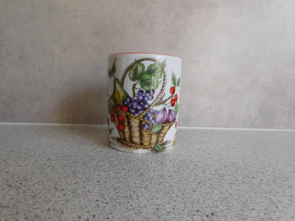 Confiturepot 7x8,5 cm. Fruit Philippe Deshaulieres, Overige typen, Ophalen of Verzenden, Zo goed als nieuw, Overige stijlen
