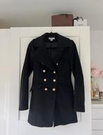 H&M wollen schippers jas 32, Ophalen of Verzenden, Zo goed als nieuw, Maat 34 (XS) of kleiner, Zwart