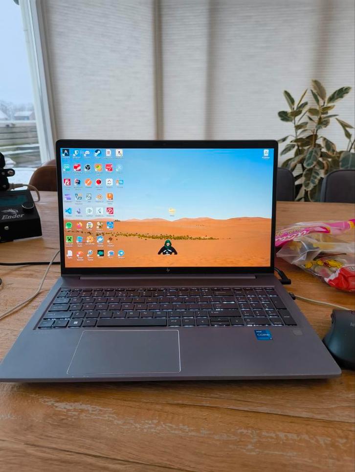 HP ZBook G10 1TB SSD 16GB RAM RTX 3000 Ada 8GB 15 inch, Computers en Software, Windows Laptops, Zo goed als nieuw, 15 inch, SSD