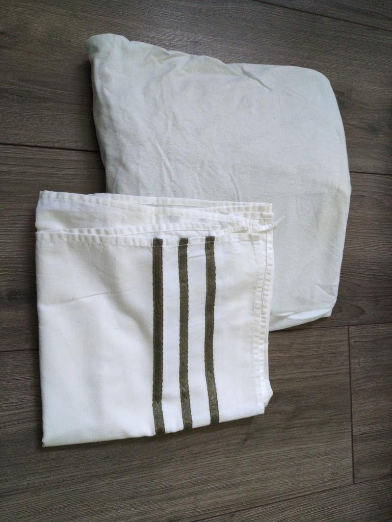 Laken en hoeslaken voor ledikantje, Kinderen en Baby's, Babywiegjes en Ledikanten, Ophalen of Verzenden, Gebruikt, Ledikant