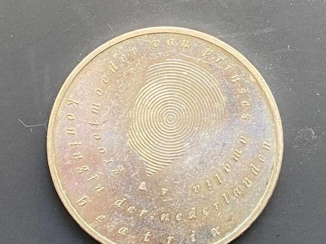 munten, Postzegels en Munten, Munten | Nederland, Koningin Beatrix, Zilver, Euro's, Ophalen of Verzenden