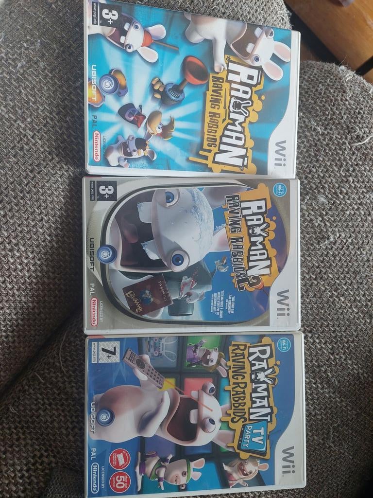 Spellen Rayman Wii, Spelcomputers en Games, Games | Nintendo Wii, Avontuur en Actie, Ophalen of Verzenden, Zo goed als nieuw, 3 spelers of meer