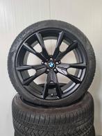 22' BMW X7 G07 Styling 755M Matzwart met winterbanden 8mm, Ophalen, 275 mm, Banden en Velgen, Overige maten