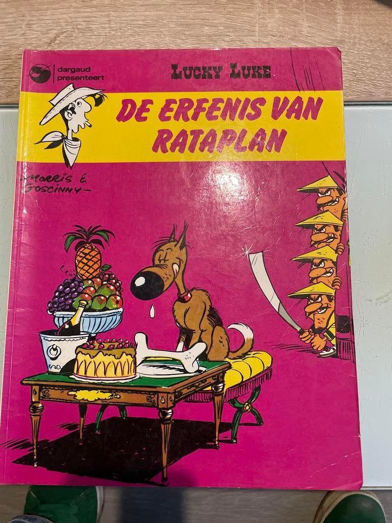 Lucky Luke: De Erfenis van Rataplan (Dargaud), Boeken, Eén stripboek, Ophalen, Gelezen