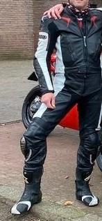 Evolution 2-delig leren motorpak - Maat M  mt 50, Evolution, Ophalen of Verzenden, Tweedehands, Heren