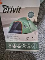Crivit 4-persoons koepeltent - Verduisterd en waterafstotend, Ophalen of Verzenden, Zo goed als nieuw