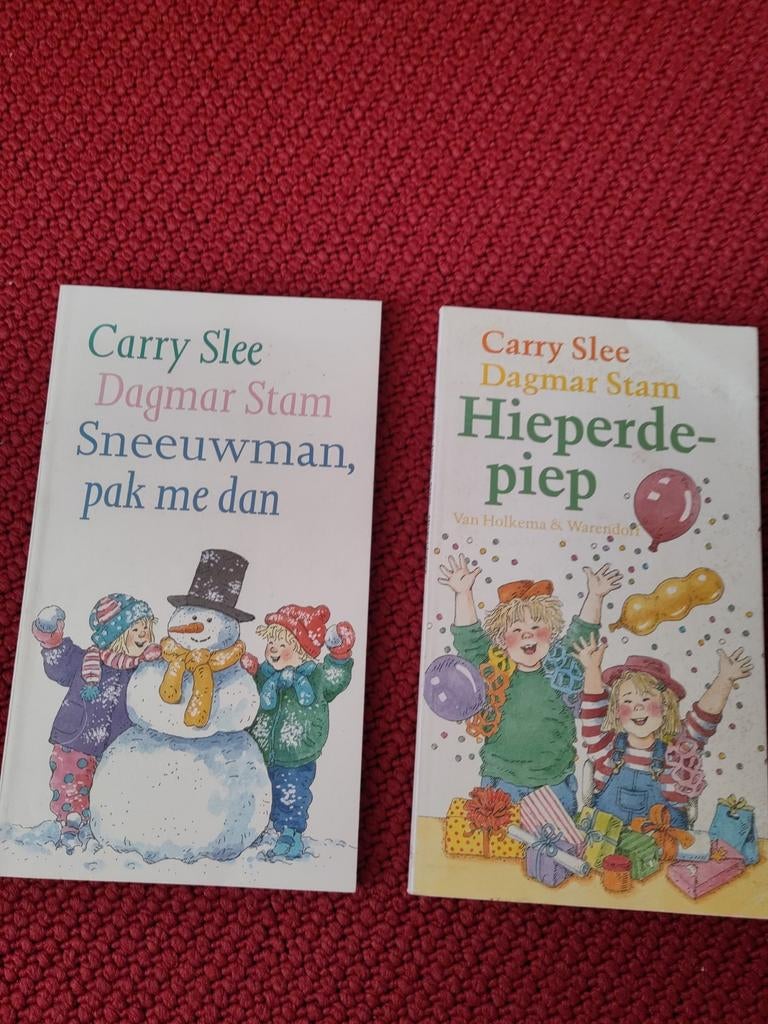 2 kinderboeken van Carry Slee en Dagmar Stam, Ophalen of Verzenden