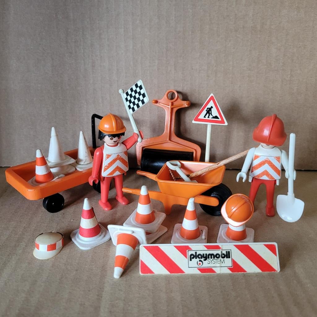 Playmobil set uit de jaren 70, Kinderen en Baby's, Speelgoed | Playmobil, Ophalen of Verzenden, Gebruikt