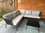 Loungeset tuinset Kopenhagen Karwei, Tuin en Terras, Tuinsets en Loungesets, Ophalen, 5 zitplaatsen, Kunststof, Gebruikt