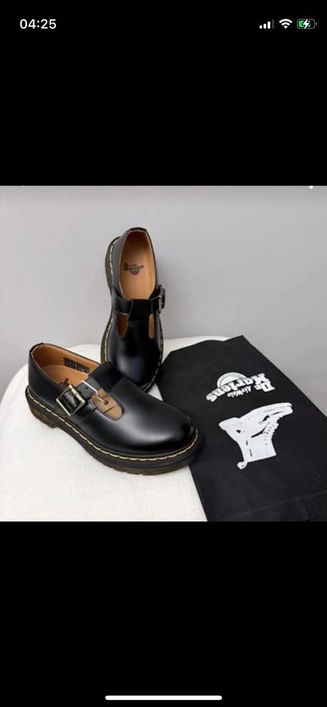 Dr Martens Polley/Mary Jane maat 39, Kleding | Dames, Schoenen, Ophalen of Verzenden, Zo goed als nieuw, Zwart