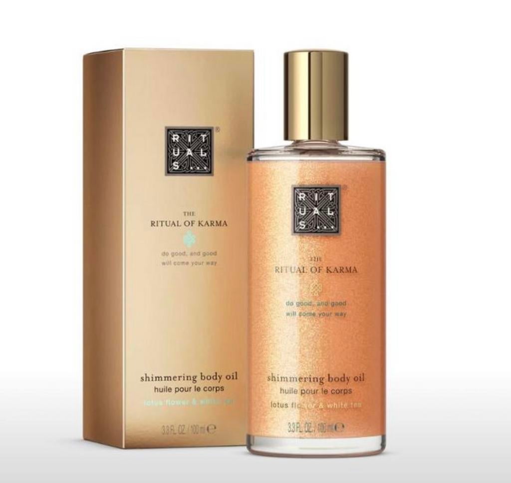 Rituals Shimmering Oil nieuw!, Sieraden, Tassen en Uiterlijk, Uiterlijk | Lichaamsverzorging, Ophalen of Verzenden, Nieuw, Bodylotion, Crème of Olie