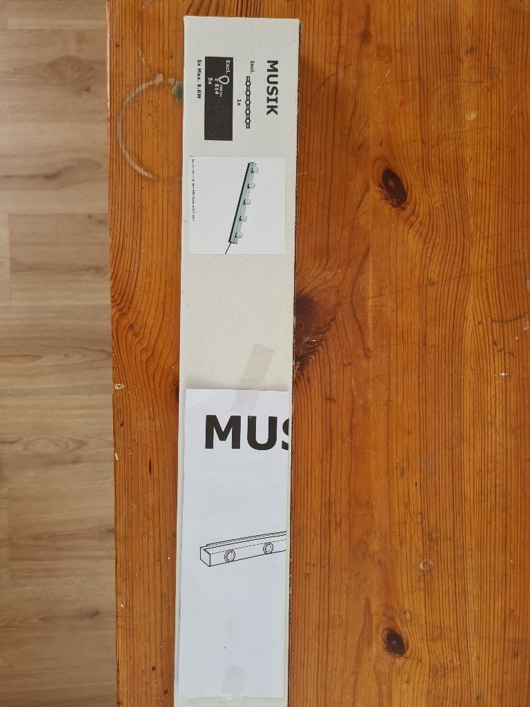 Ikea Musik lamp, Ophalen of Verzenden, Nieuw, Kunststof, 5 lampen op een rij