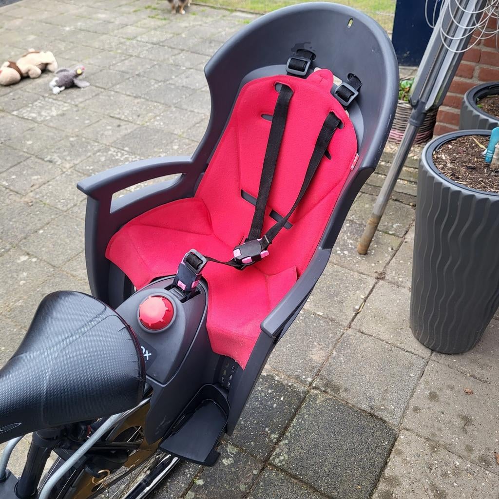 Hamax Siesta fietsstoeltje met bevestigingsbeugel, Ophalen, Achterzitje, 9 t/m 18 kg, Hamax