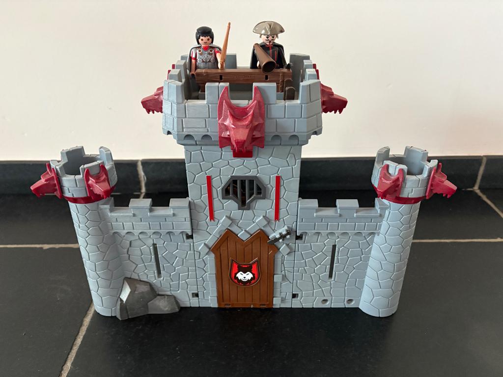 Playmobil kasteel, Ophalen of Verzenden, Zo goed als nieuw, Complete set