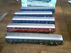 Marklin HO 5 metalen rijtuigen nr. 4023 4024 2x4027 en 4029, Wisselstroom, Gebruikt, Wagon, Ophalen of Verzenden