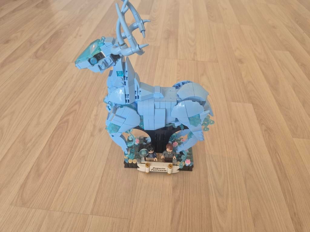 LEGO Harry Potter 76414 Expecto Patronum met boekjes, Lego, Harry Potter, Ophalen of Verzenden, Zo goed als nieuw
