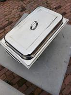 Warmhoudschaal 3-vakken TGFF, Ophalen, Zo goed als nieuw, Rvs