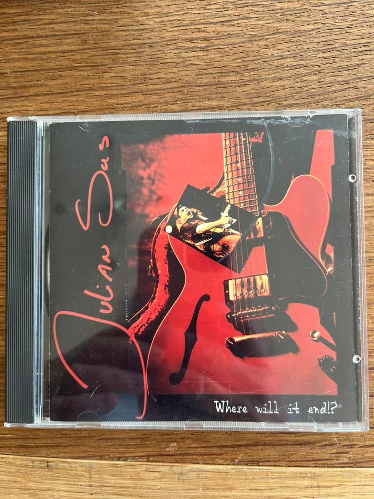 Julian Sas, where will it end, Ophalen of Verzenden, Zo goed als nieuw, Poprock