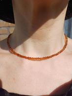 Vanoli collier / ketting met citrien - 925 zilveren sluiting, Daiva1973@hotmail.com, Vanoli, Amsterdam, Geel