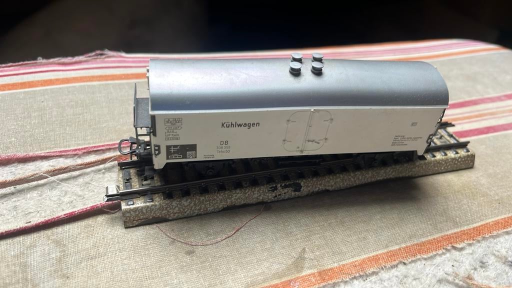 Te koop koelwagon van marklin 4620, Wisselstroom, Wagon, Ophalen of Verzenden, Zo goed als nieuw