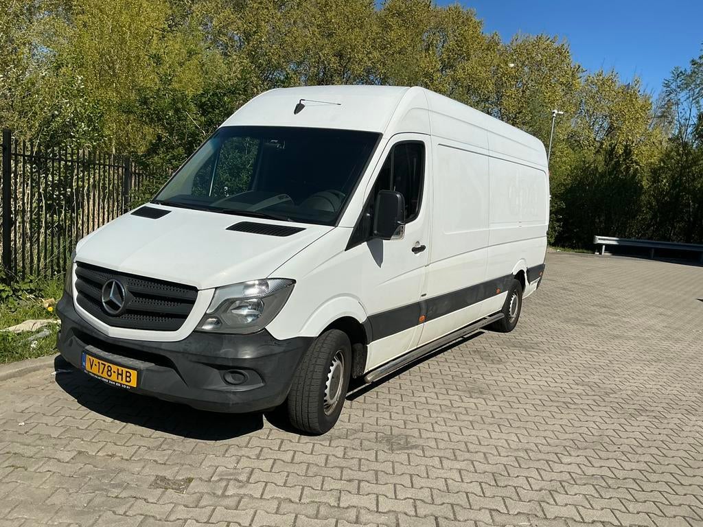 Mercedes-Benz Sprinter 2.2 CDI 2017 L3 H2, Auto's, 13 km/l, Overige bekleding, Wit, Bedrijf