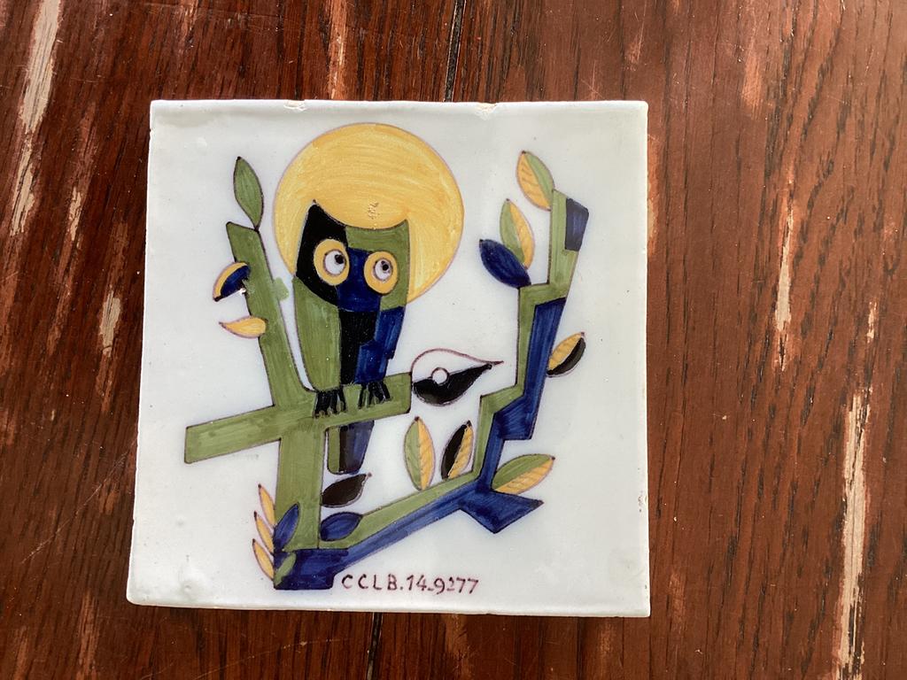 Tichelaar Makkum Disign tegeltje, Antiek en Kunst, Ophalen of Verzenden