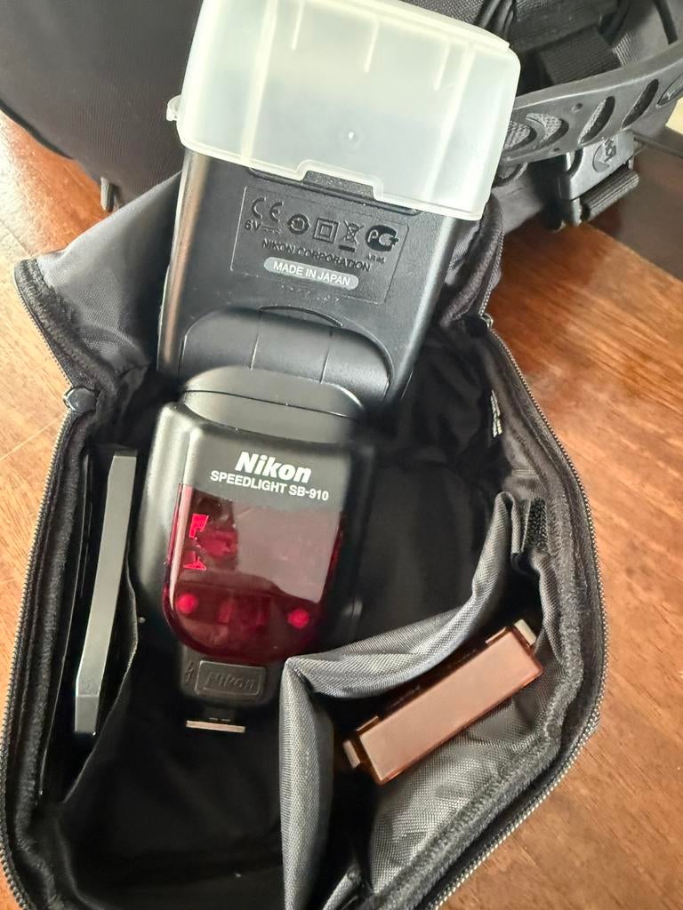 Nikon Speedlight SB-910 flitser, Audio, Tv en Foto, Fotografie | Flitsers, Ophalen of Verzenden, Zo goed als nieuw, Nikon