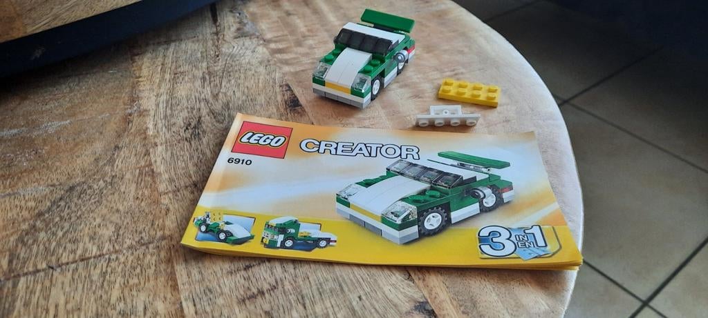 Lego Creator 3-in-1 Sportwagen 6910, Gebruikt, Lego, Compleet, Ophalen of Verzenden