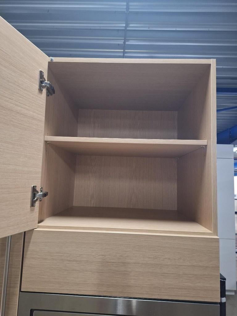 Keuken Compleet met APP 120Keukens op voorraad Nr 2910, Ophalen of Verzenden, Zo goed als nieuw, Hoekkeuken, Met kookeiland