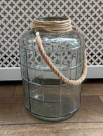 Grote glazen vaas / stolp / windlicht, Ophalen, Zo goed als nieuw