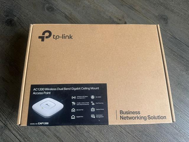 TP-Link AC1200 Wireless Dual Band Gigabit Ceiling, Ophalen of Verzenden, Zo goed als nieuw, TP-LINK