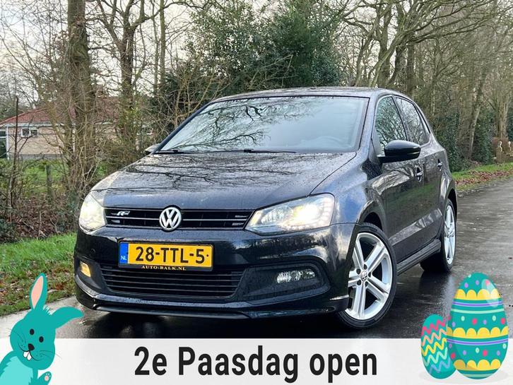 Volkswagen Polo 1.2 TSI R-Line | Automaat + Lederbekleding +, Auto's, Volkswagen, Bedrijf, Te koop, Polo, ABS, Airbags, Airconditioning
