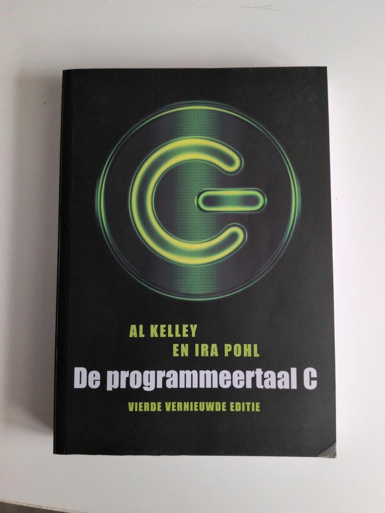 De programmeertaal C - Vierde vernieuwde editie, Boeken, Ophalen of Verzenden, Zo goed als nieuw, Programmeertaal of Theorie