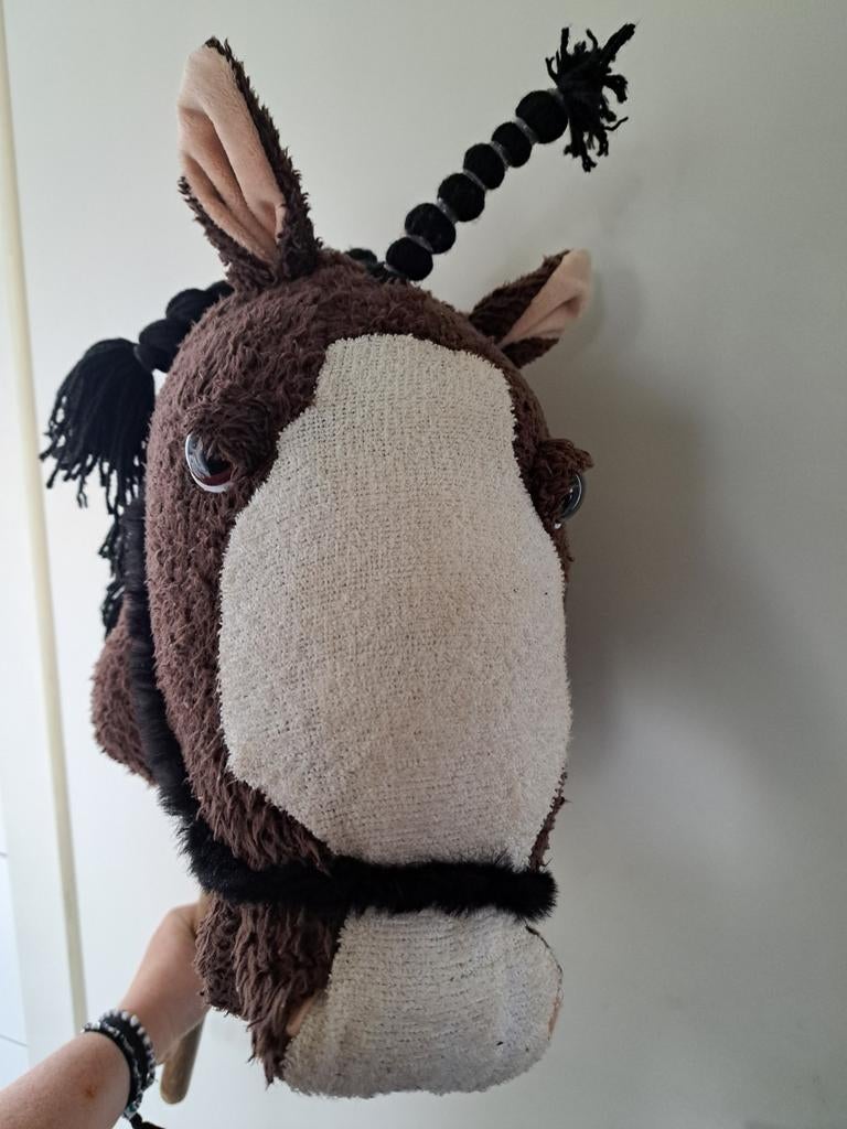 Hobbyhorse / Stokpaard - Bruin met Zwarte Manen, Ophalen of Verzenden