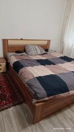 Complete Slaapkamer Set 160x200 - Bed, Kast, Dressoir, Ophalen, Gebruikt, Tweepersoons, Modern