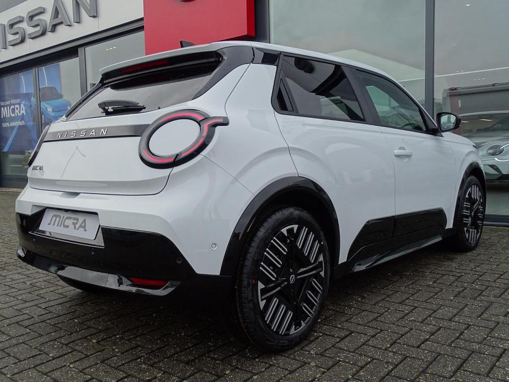 Nissan Micra Advance 52 kWh Launch Edition APPLE CARPLAY & A, Auto's, Nissan, Stof, Huisgarantie, Wit, 416 km