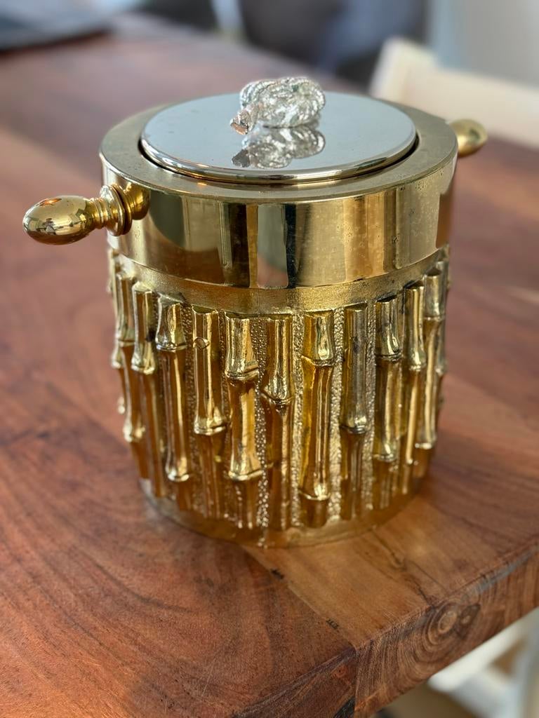 Vintage Ijskoeler Fredotherm by Turnwald, goudkleurig, jaren, Ophalen