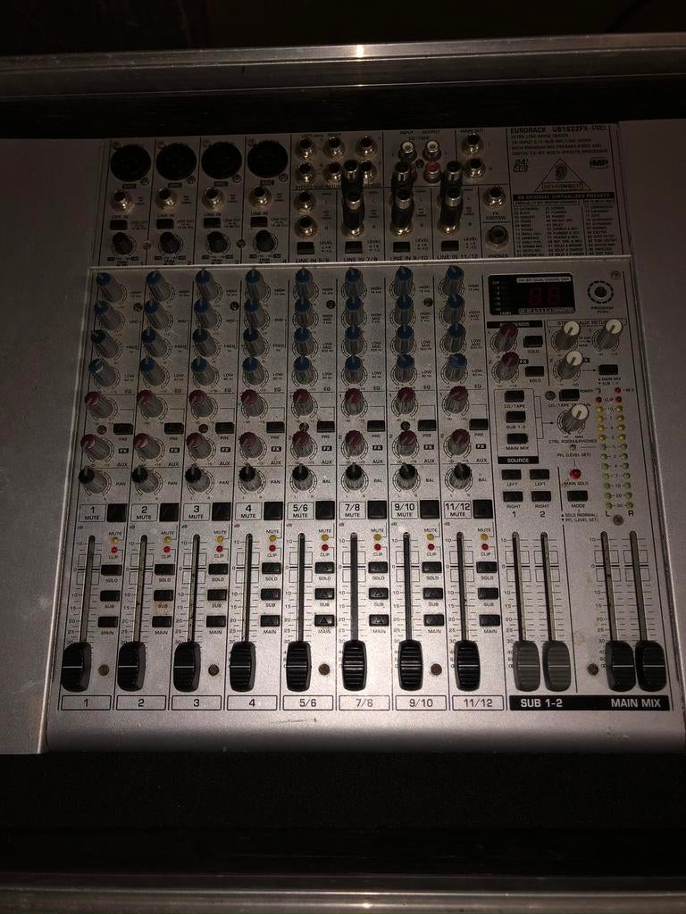 Behringer Eurorack UB1622FX-PRO mengpaneel, Ophalen of Verzenden, Gebruikt