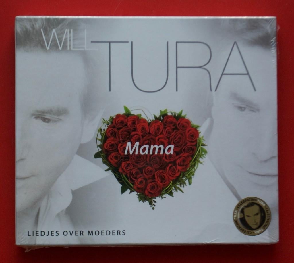cd Will Tura Mama [liedjes over moeder] uit 2015 Moederogen, Ophalen of Verzenden, Zo goed als nieuw