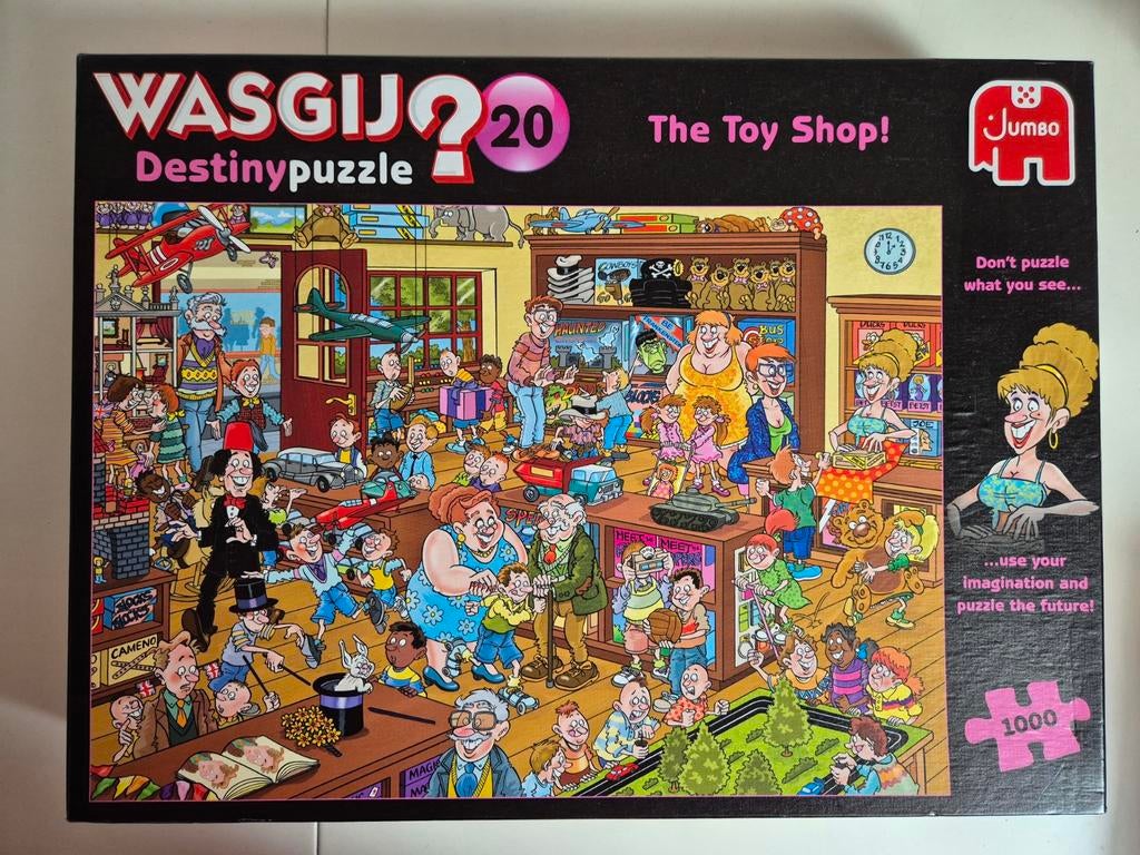 Wasgij puzzel Destiny num 20, Hobby en Vrije tijd, Denksport en Puzzels, Ophalen of Verzenden, 500 t/m 1500 stukjes, Zo goed als nieuw