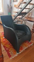 Design fauteuil Gerard van den Berg (Montis), Huis en Inrichting, Ophalen, Gebruikt, 100 tot 125 cm, Leer