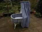 Mooie retro vintage rotan bamboe wieg door Rohe Noordwolde 2, Ophalen, Zo goed als nieuw, Overige typen