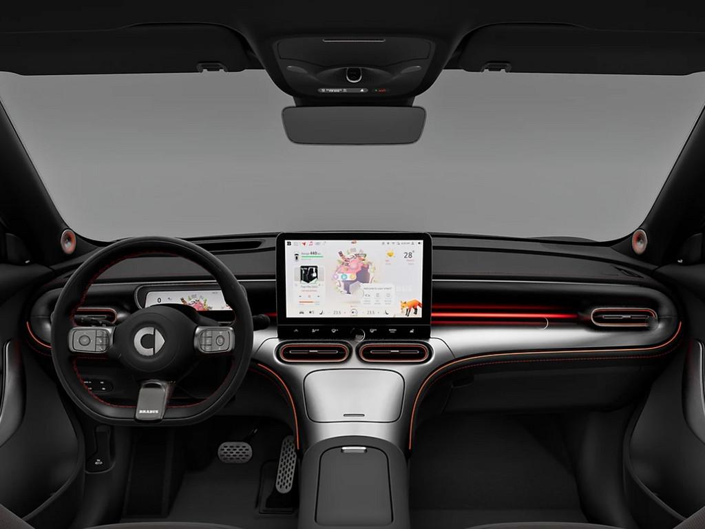 smart #1 BRABUS 66 kWh, Auto's, Smart, Automaat, 428 pk, Alcantara, 1600 kg