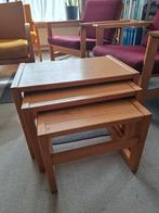 Vintage Scandinavische 3 delige bijzettafel, Ophalen