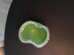 Murano zware groene asbak, Antiek en Kunst, Antiek | Glas en Kristal, Ophalen of Verzenden