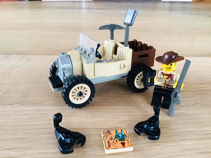 LEGO adventurers 5918, desert scorpion tracker,compleet ZGAN, Kinderen en Baby's, Speelgoed | Duplo en Lego, Zo goed als nieuw