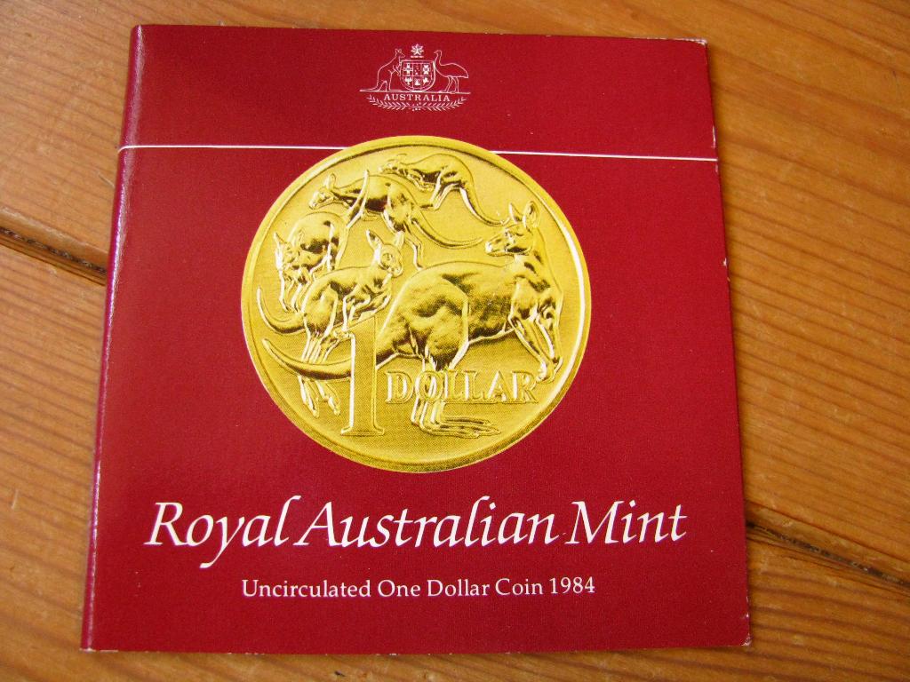 dollar Australie proof in blister 1984, Postzegels en Munten, Munten | Oceanië, Ophalen of Verzenden, Losse munt