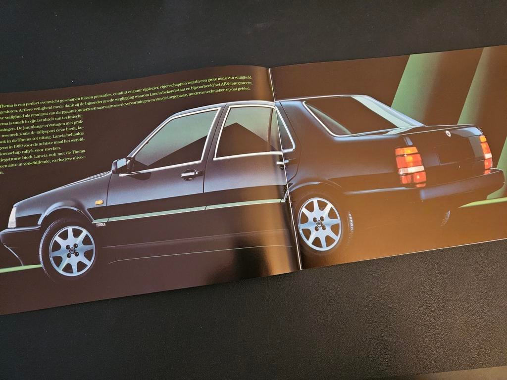 Brochure Lancia Thema, Ophalen of Verzenden, Zo goed als nieuw, Overige merken