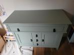Vintage commode en kledingkast in de kleur tijm., Ophalen, 50 tot 70 cm, 105 cm of meer, 100 cm of meer