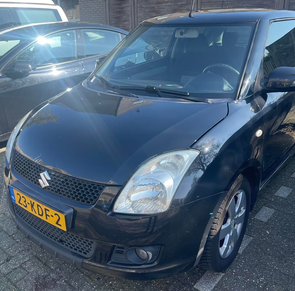 Suzuki Swift Limited 1.3. 2009. Zwart, Stof, Origineel Nederlands, Handgeschakeld, Particulier